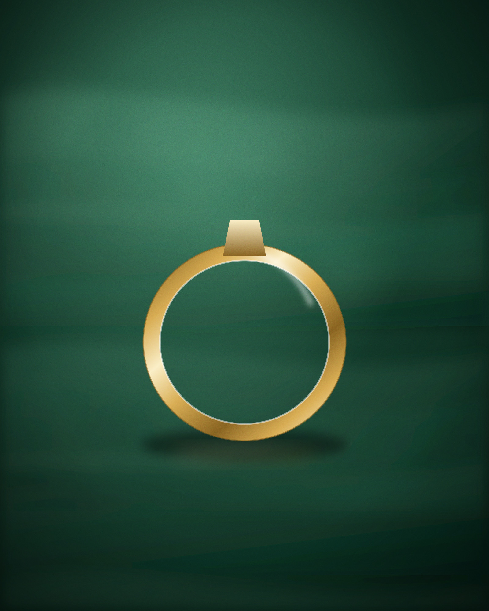 Crossover Ring, in 18k Yellow Gold