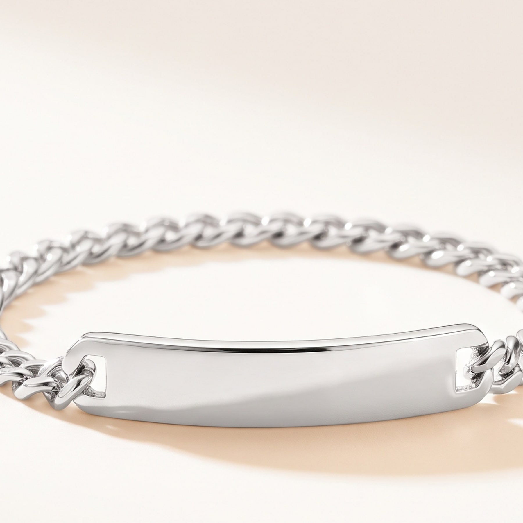 Identity Bracelet, in Sterling Silver