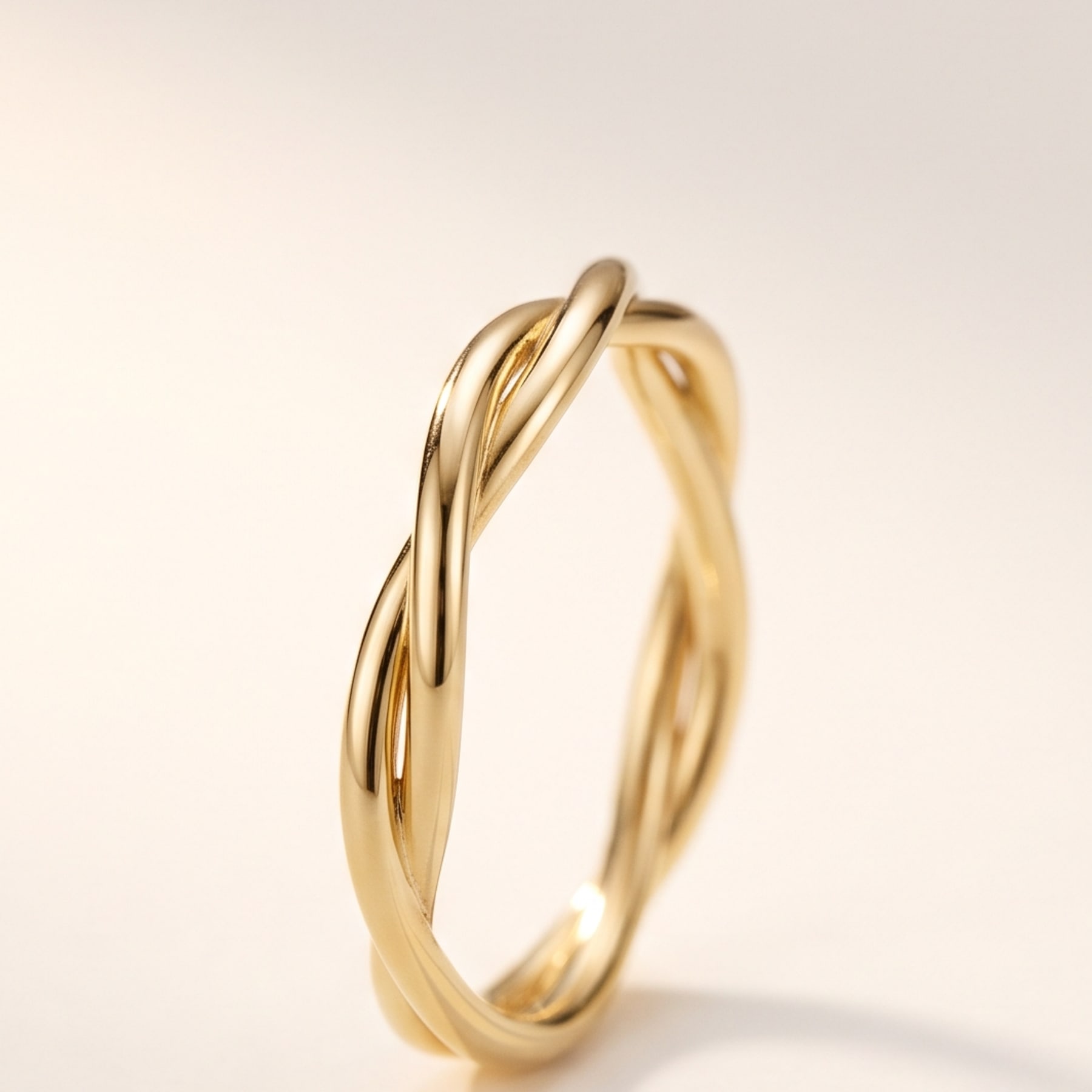 Twist Ring, in 18k Yellow Gold